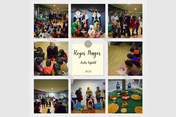 Diversión y emoción en la tradicional fiesta de infantil junto a los Reyes Magos