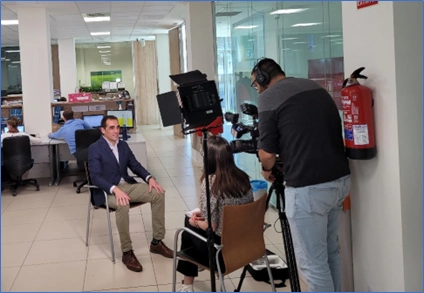 Cyltv y Cuatro se interesan por los proyectos de AGEO