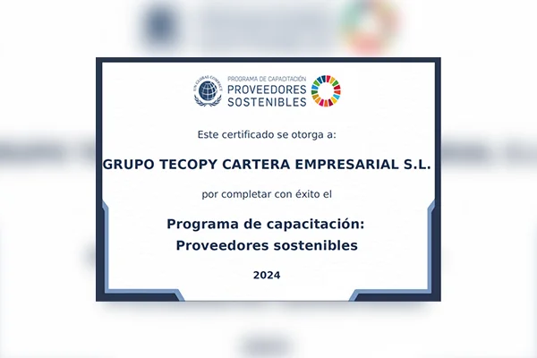 Pacto Mundial de la ONU capacita a Grupo Tecopy como proveedor sostenible