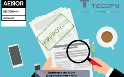 Grupo Tecopy supera con éxito la auditoría de seguimiento del Sistema de Gestión de la Innovación