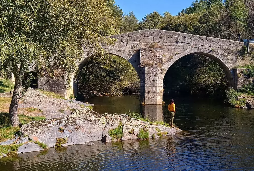 La Diputación zamorana presenta el proyecto del nuevo puente de Hermisende, que ha redactado Tecopysa